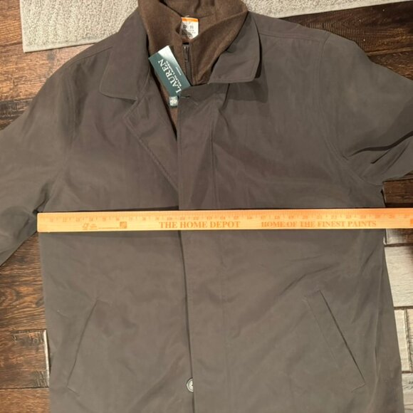 Lauren Ralph Lauren Edgar Rain Resistant Removable Liner Coat Size Small 46R - Picture 6 of 13
